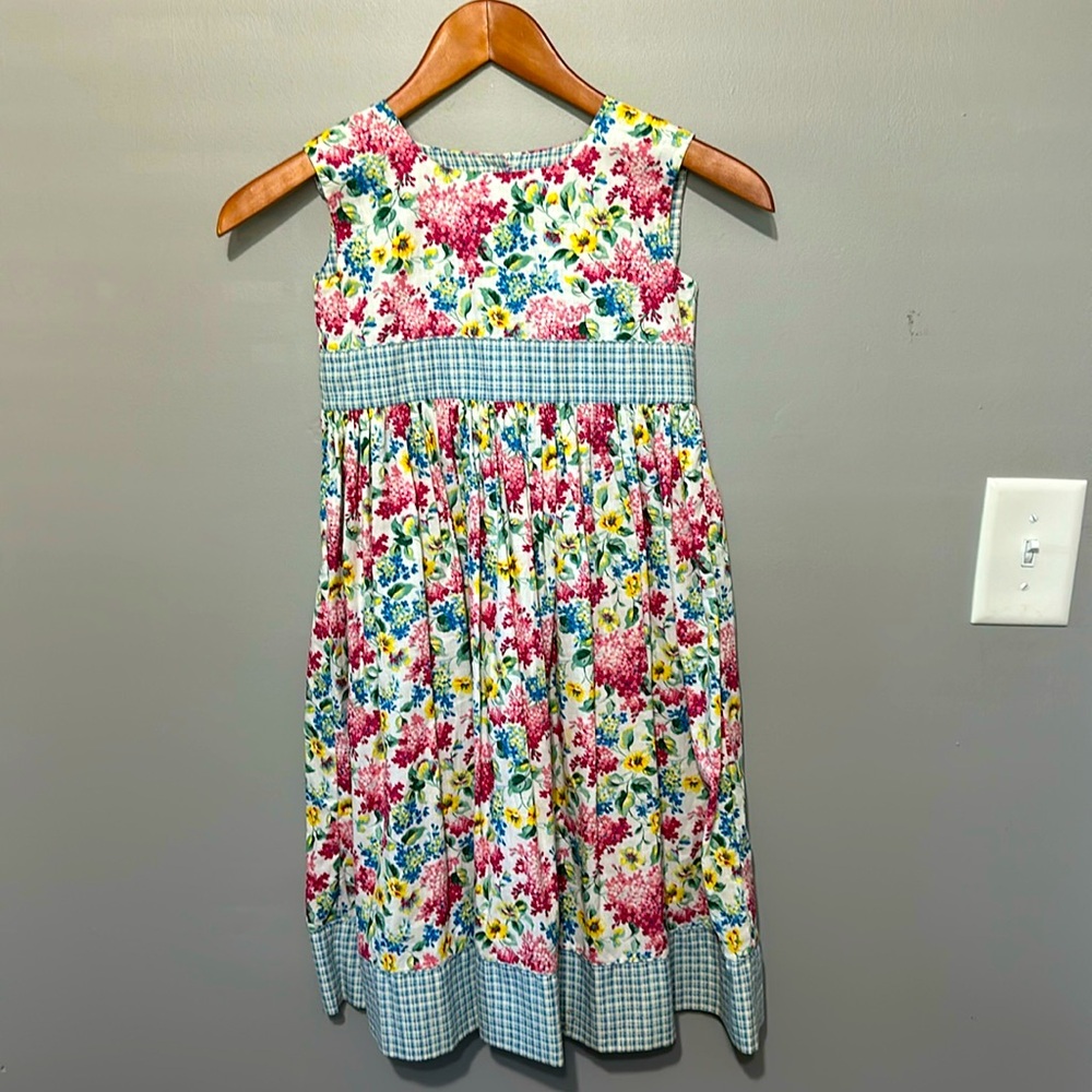 Strasburg Girl’s SunDress Sleeveless Floral Size 6